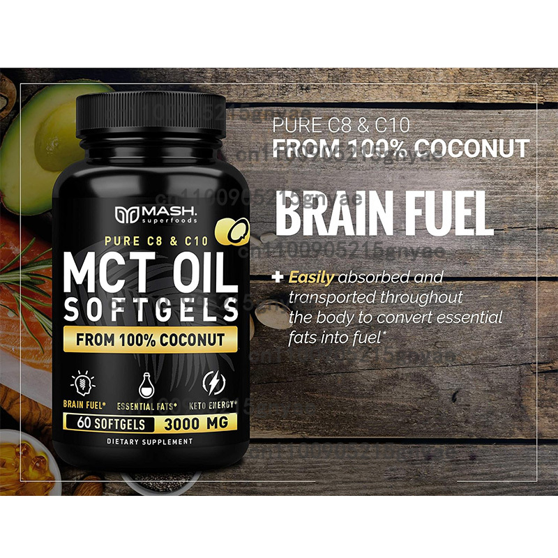 Mct Oil Coconut - Olio MCT 3600 Mg C8 C10