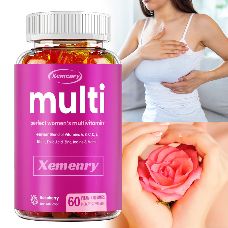 Multivitamin Gummy Adult - Caramelle gommose multivitaminiche da donna: migliorano