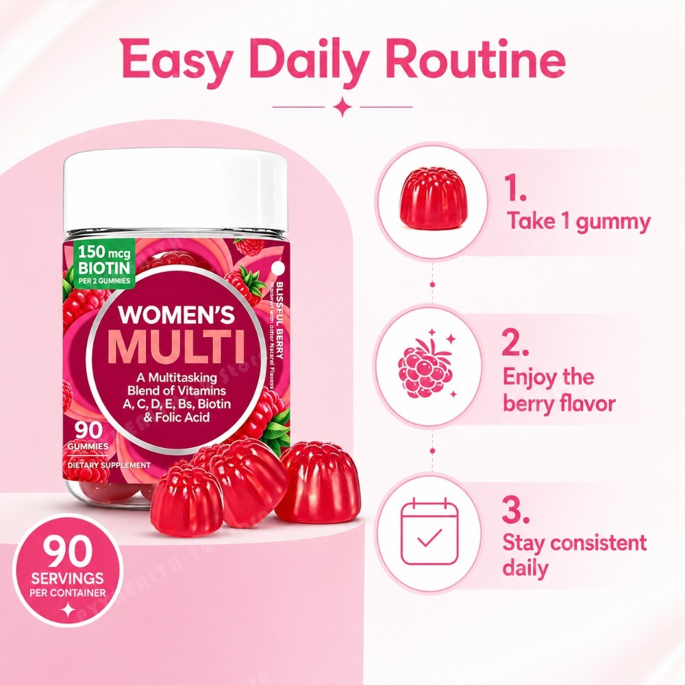 Gomme multivitaminiche da donn - Multivitamin Gummy Adult recensione e prezzo