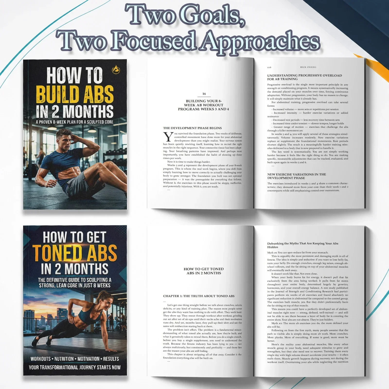 Set di 2 Libri Guida per l'All - The Nutrition Fitness recensione e prezzo