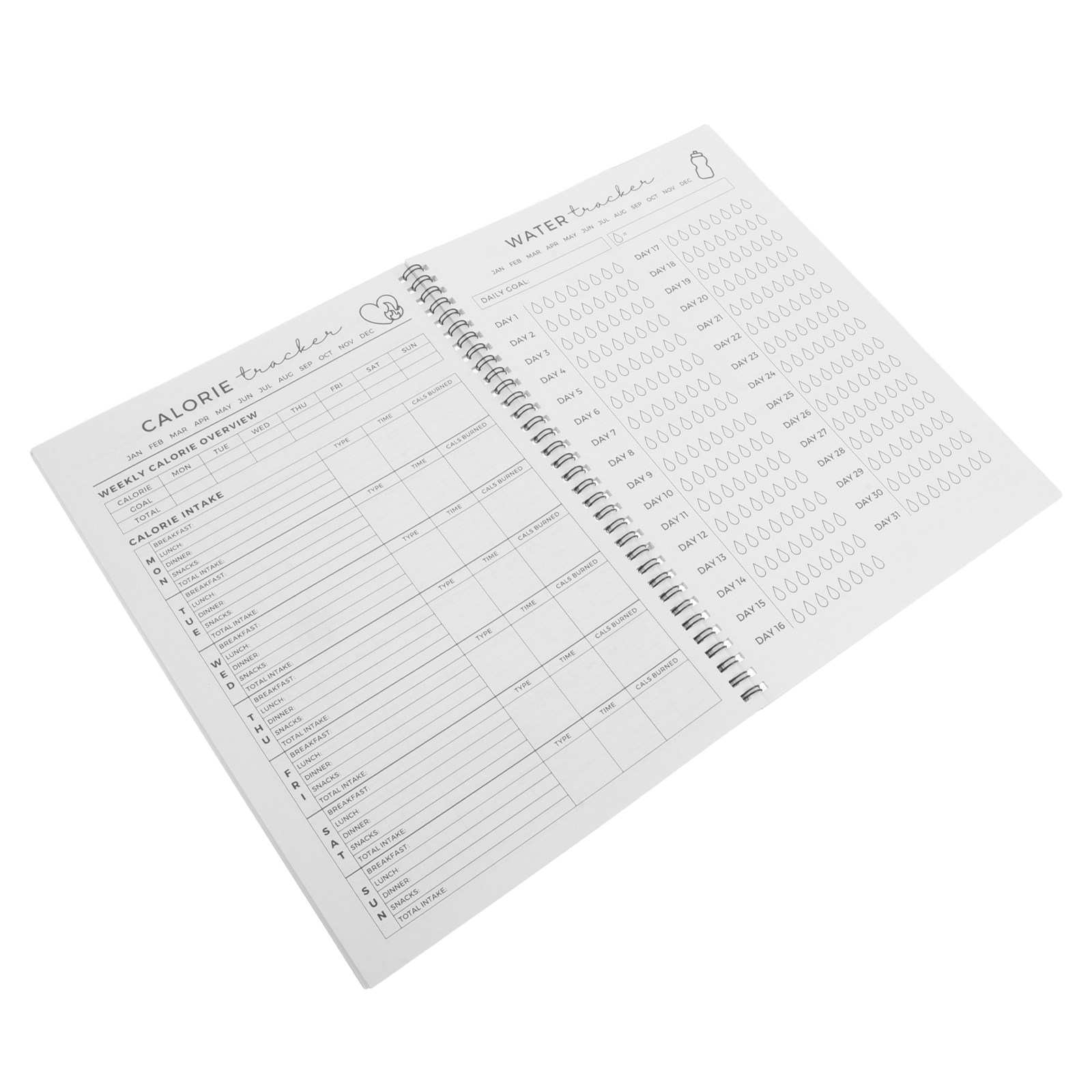 Agenda Fitness, Diario di Alle - The Nutrition Fitness recensione e prezzo